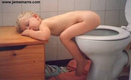 bébé fatigué